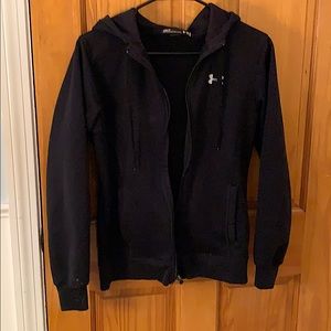 Under armour zip up hoodie fleece inside